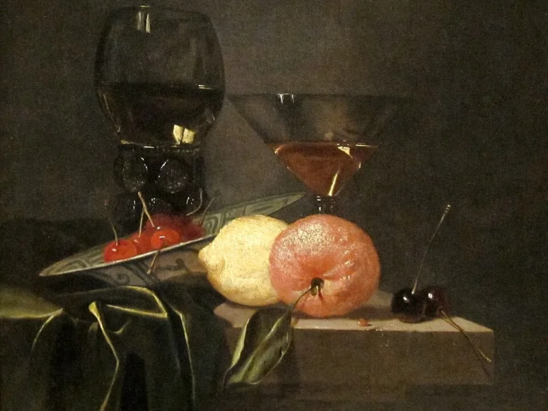 1659-Hendrik van Streek - Natura morta con frutta e bicchieri da vino - Cincinnati Art Museum